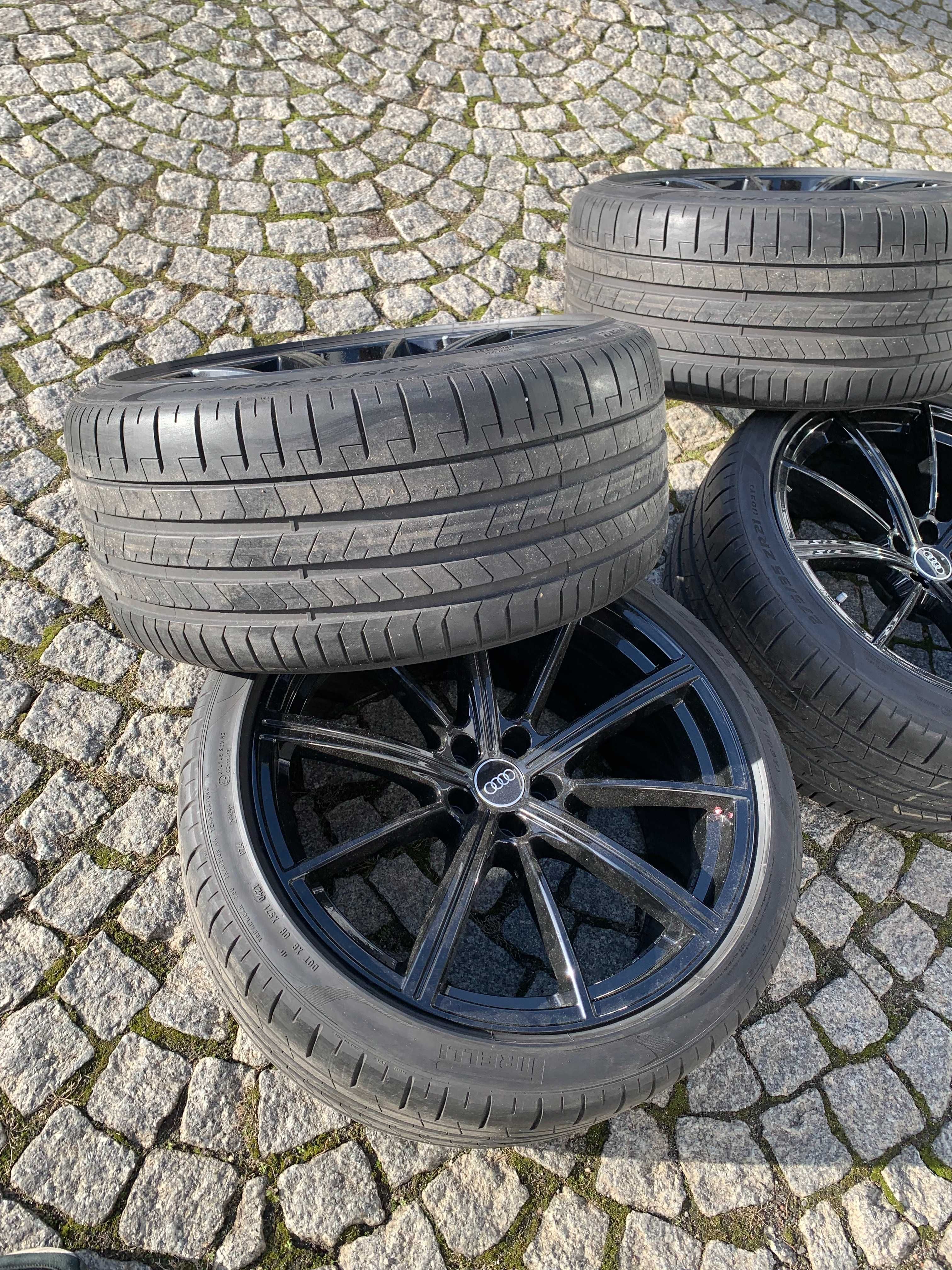 Felgi oryginalne Audi RS6 - 21x10,5 ET19 + Opony Pirelli Pzero