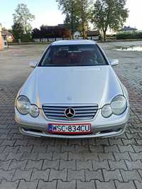 *Mercedes C220*Aktualne Opłaty*Czerwona skóra*