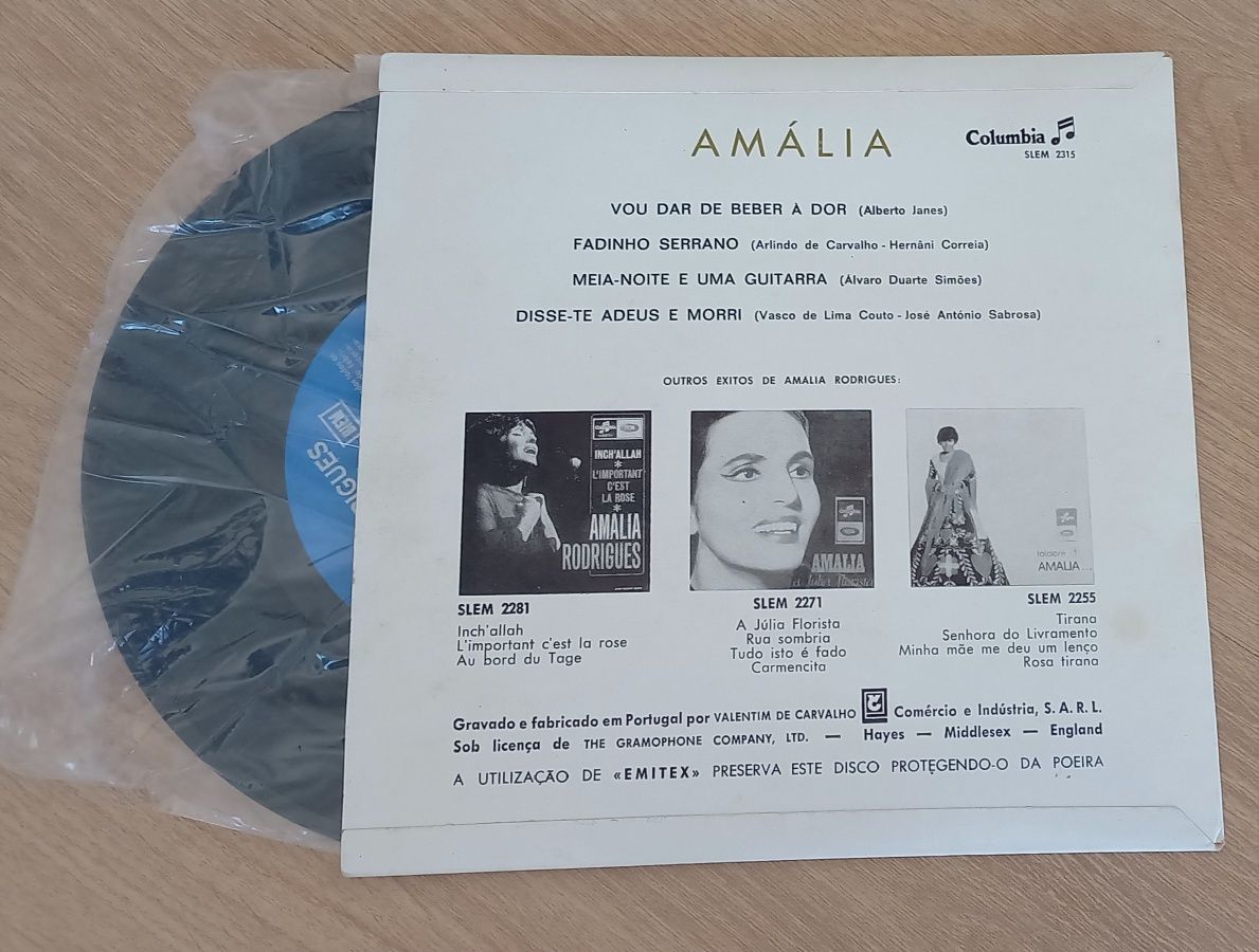 Vinil Amália Rodrigues