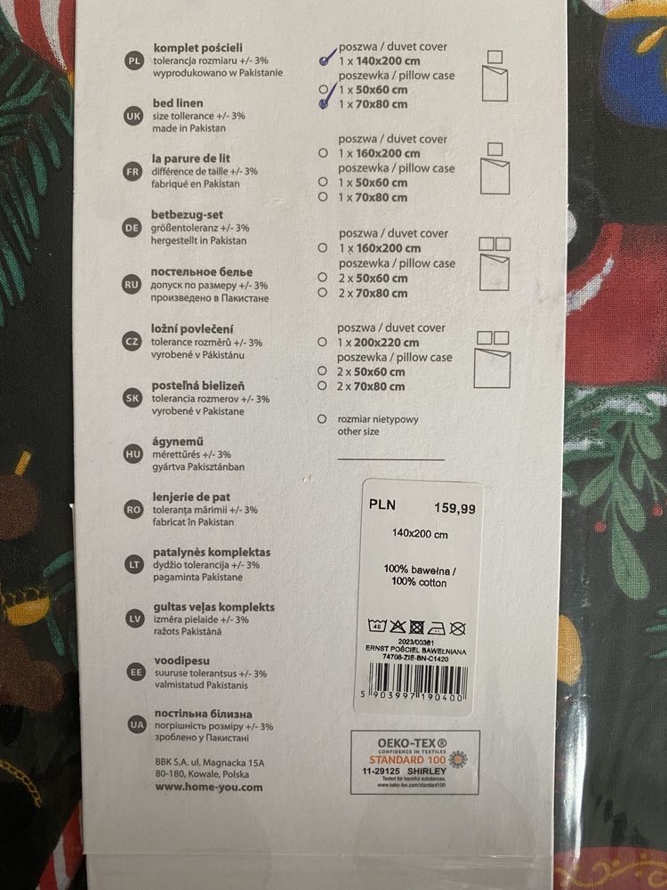 Pościel komplet Bawełna
