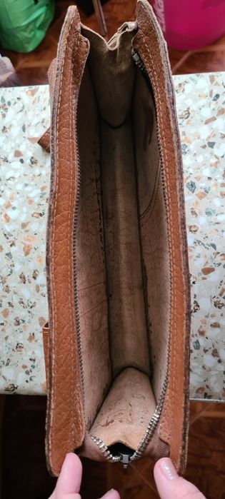 Saszetka męska skórzana oldschool