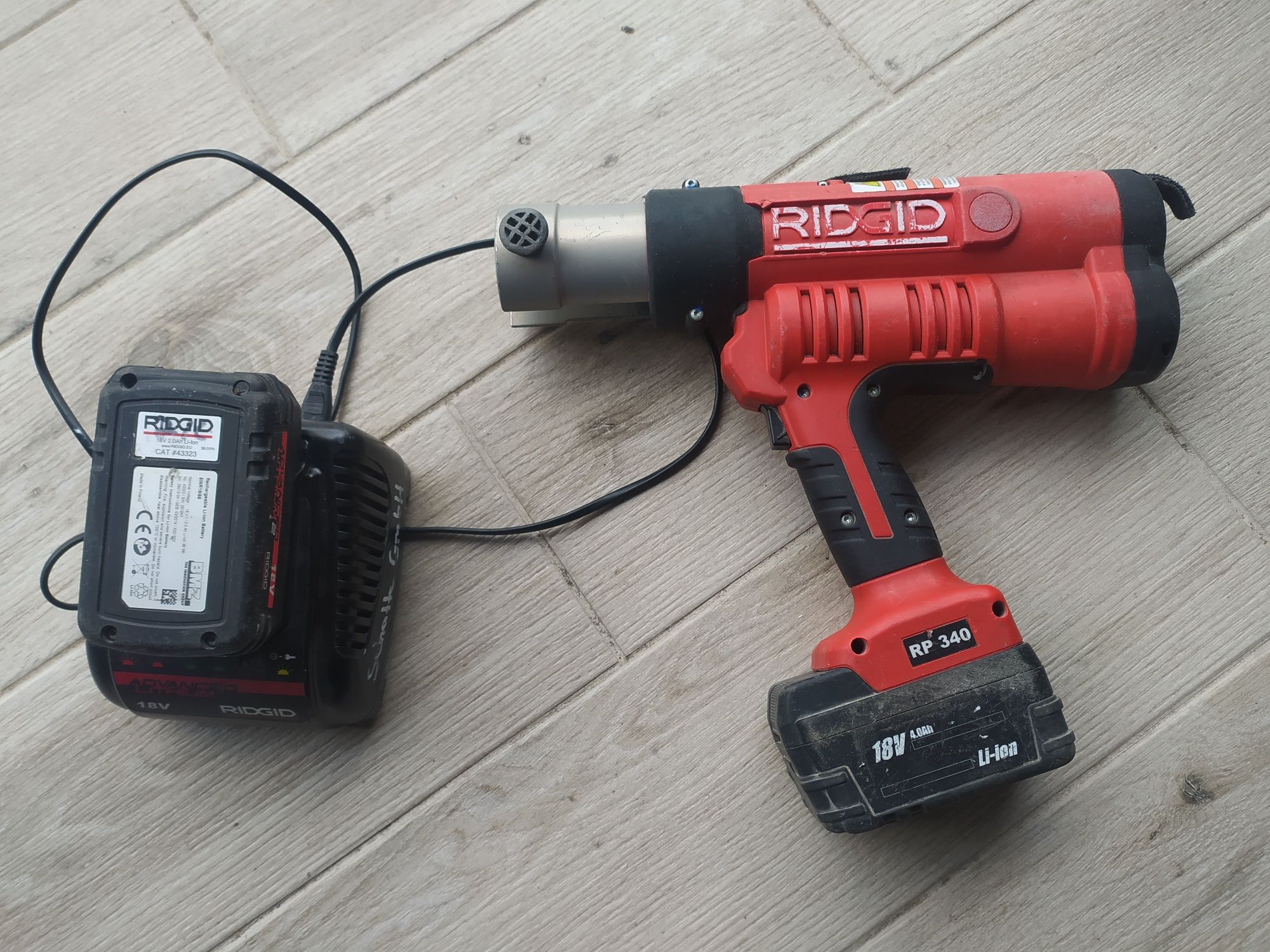 Zaciskarka RIDGID RP 340