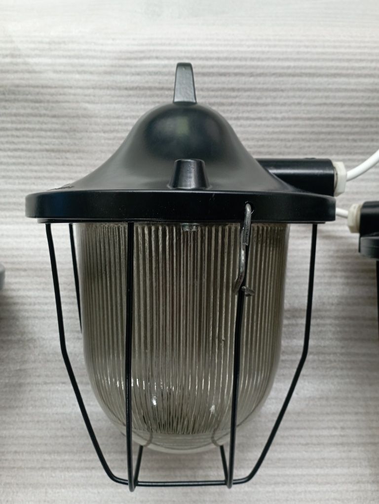 Lampy industrialne PRL POLAM Gdańsk C-200