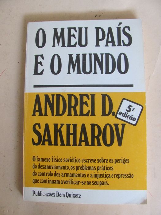 O Meu País e o Mundo de Andrei D. Sakharov