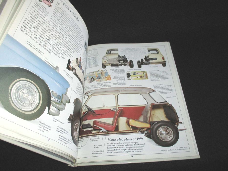 Livro Automóveis Enciclopédia Visual Verbo
