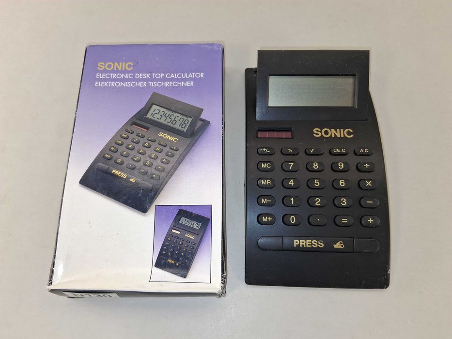 N130 Kalkulator Biurkowy SONIC Electronic DESK TOP Duży Czytelny