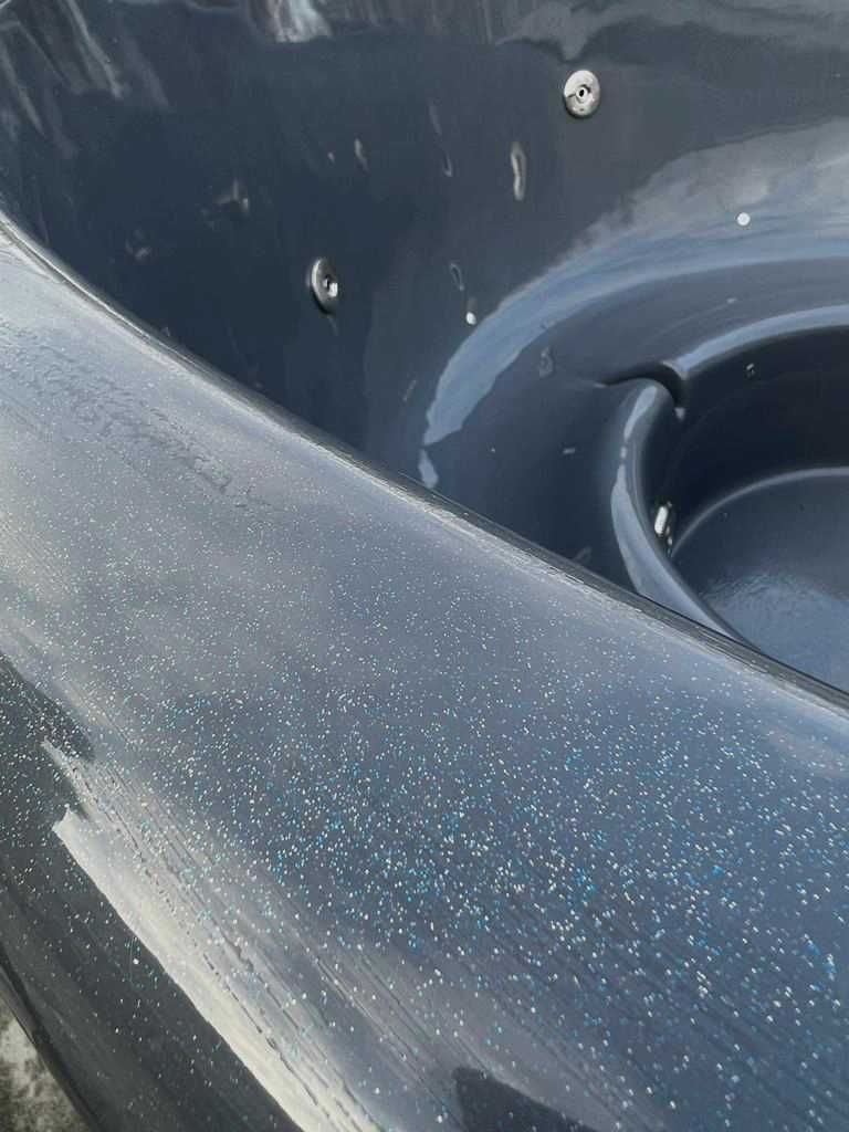 Balia ogrodowa Jacuzzi wanna z hydromasażem Bania Piec na drewno LED