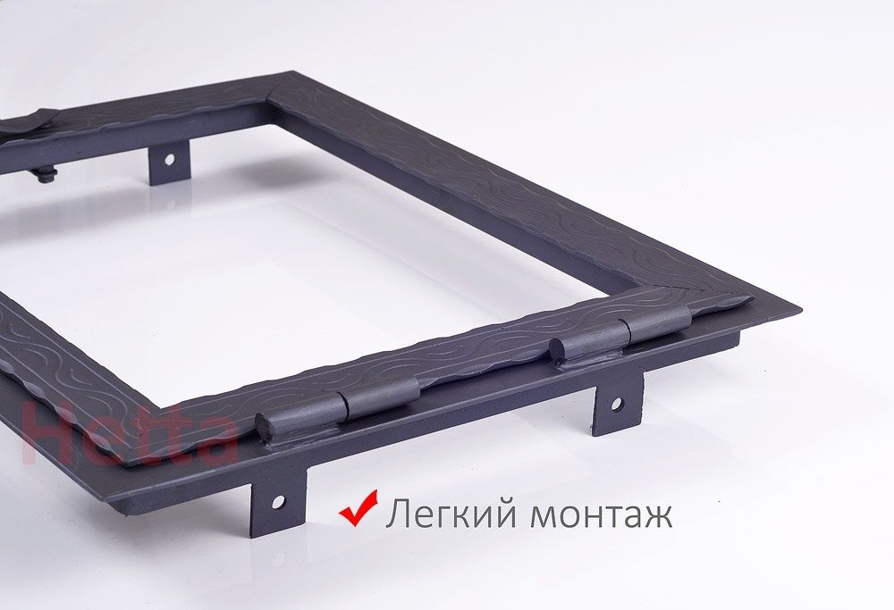 ‼️Дверцята для каміна печі грубки барбекю з вогнестійким склом Neocer