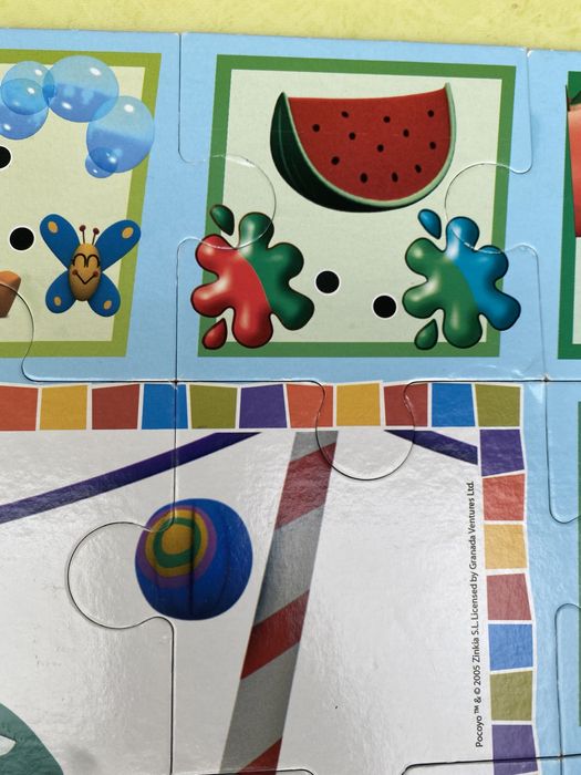 Pocoyo Puzzle de chão extra grande 35 peças Jogo logica