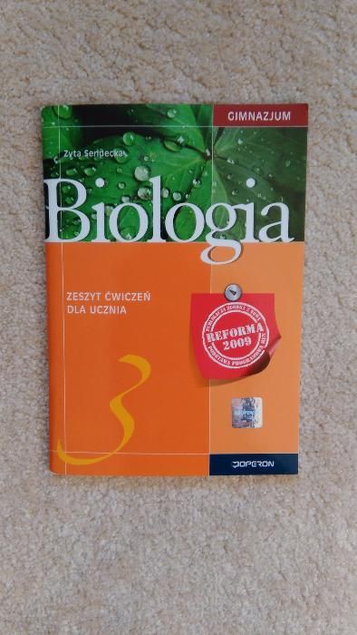 Biologia, Operon, zeszyt ćwiczeń dla ucznia 3, Nowy