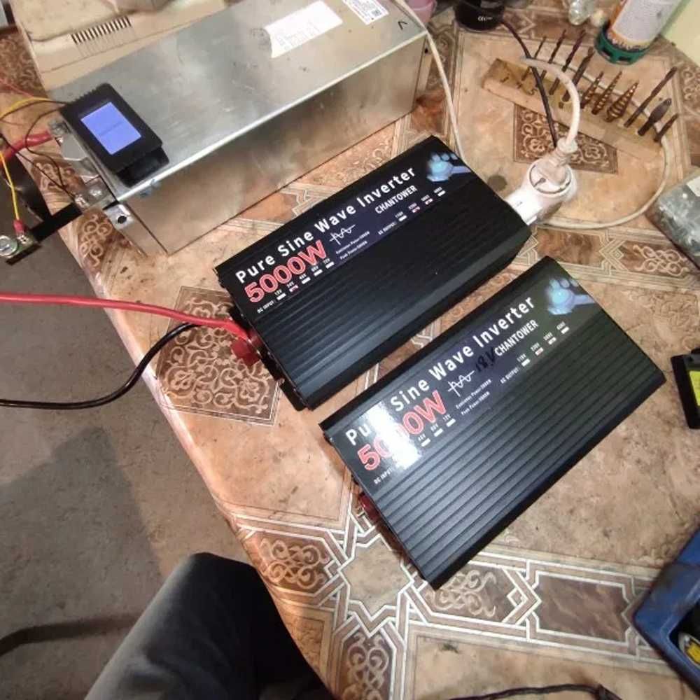 Преобразователь напряжения мощный инвертор на 5000 W