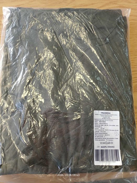 Bielizna letnia długa wz 505T/MON