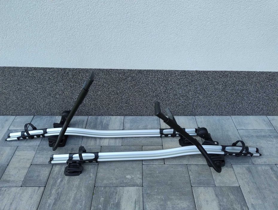 4 x Thule ProRide 591 bagażnik dachowy uchwyt rowerowy na dach
