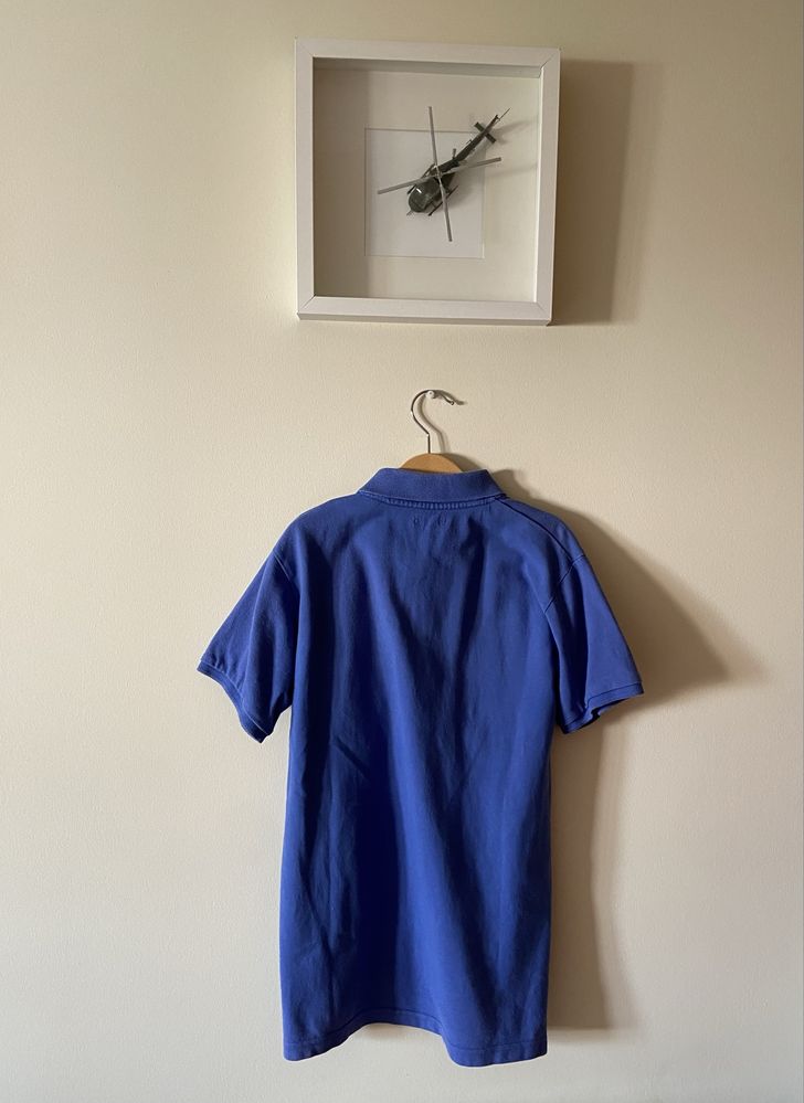 Polo azul lanidor menino.