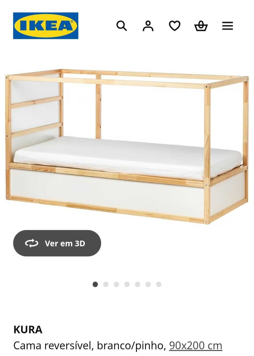 Cama infantil Ikea Kura