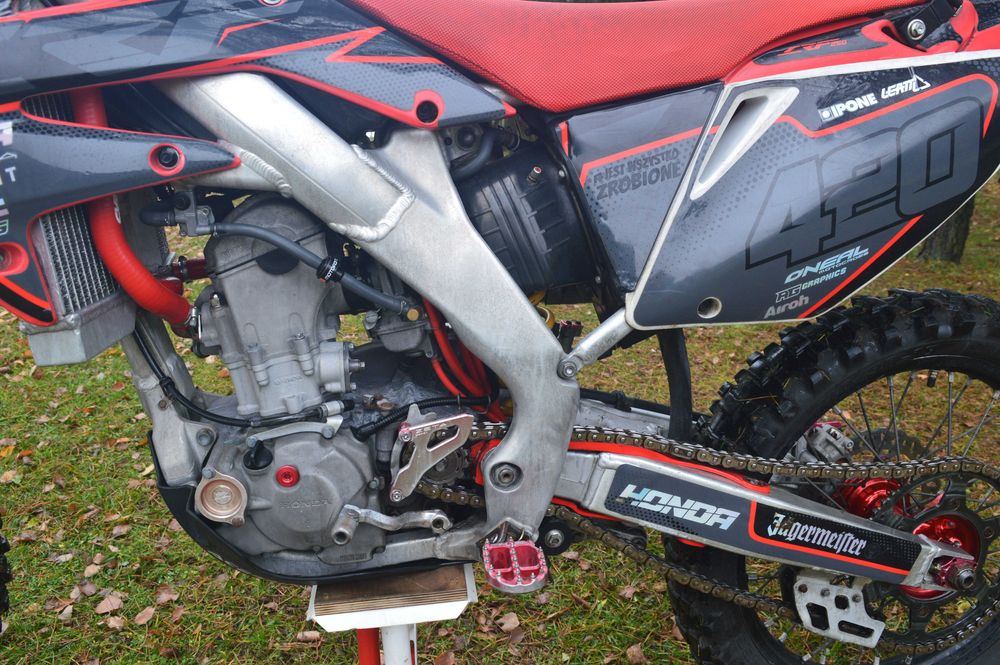 Cross Honda CRF 250R , zadbana, dużo akcesoriów