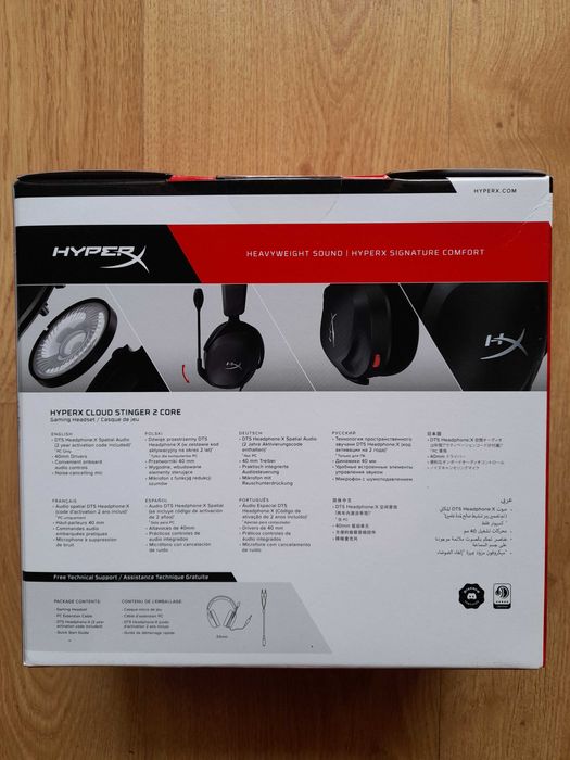 Auscultadores Hyperx Stinger 2 Core (NOVO)