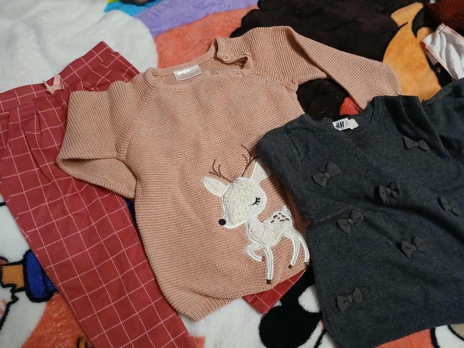 Paka ubrań dla dziewczynki rozmiar 98