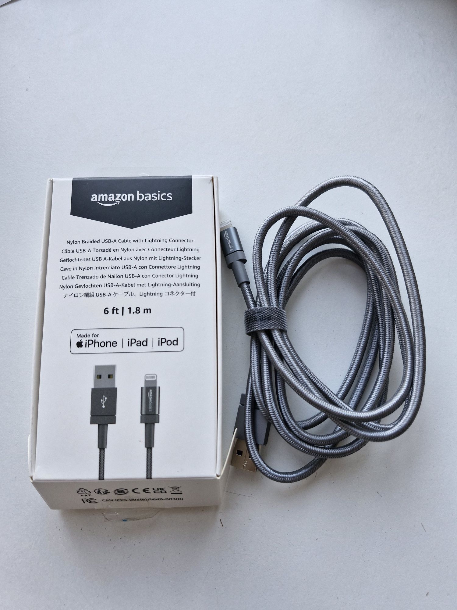 Kabel USB A - USB Lightning