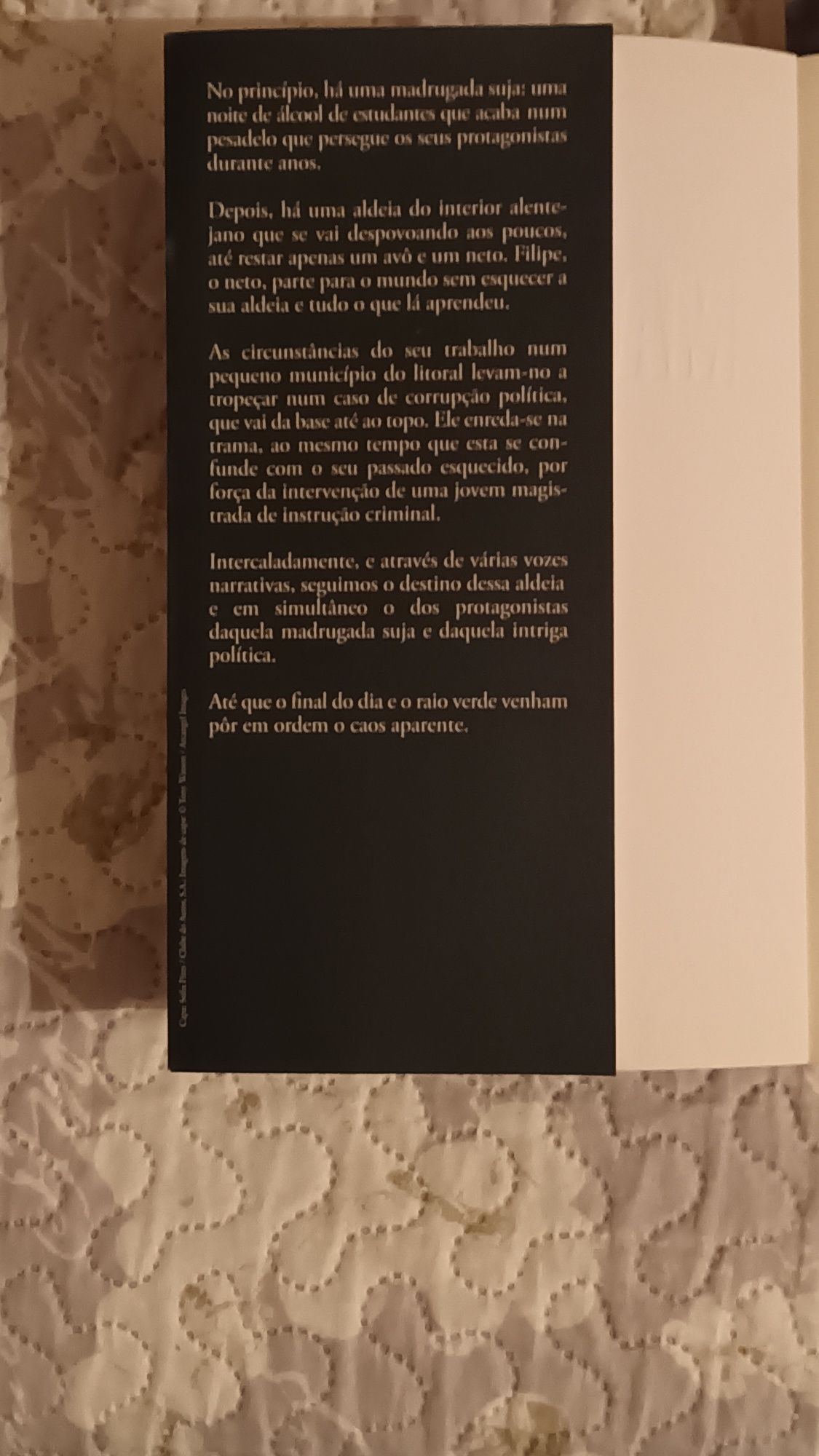 Livro Madrugada Suja
