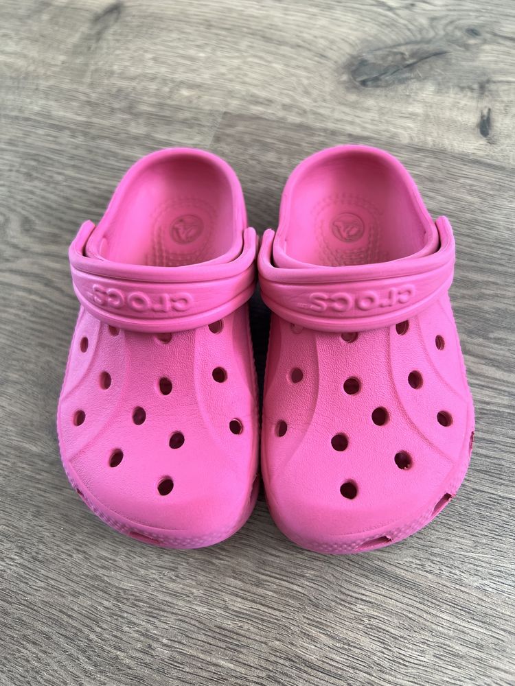 Крокси Crocs с7 для дівчинки взуття для садочку