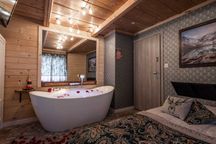 Pokój 2-os z wanną z hydromasażem w Górach /sauna/balia/śniadanie