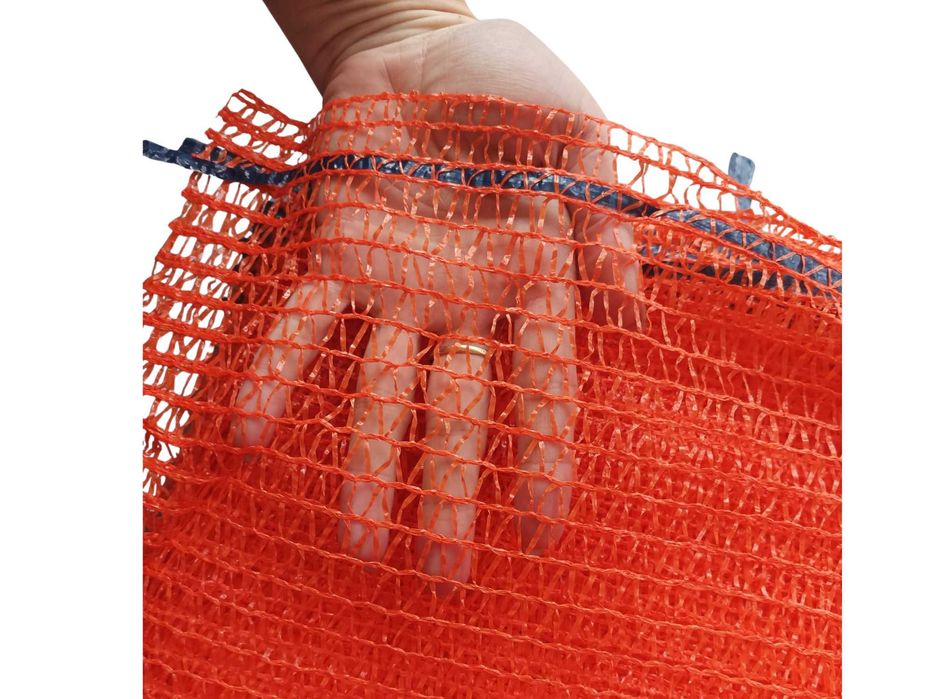 Worek raszlowy, typ W 15kg, kolor orange, na cebulę, bardzo mocne