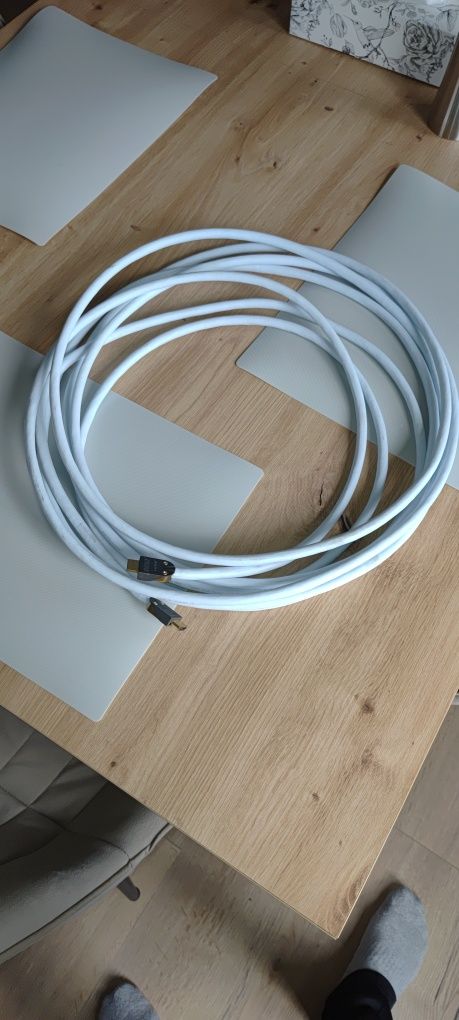 Kabel przewód hdmi supra hd5 5m do projektora konsoli