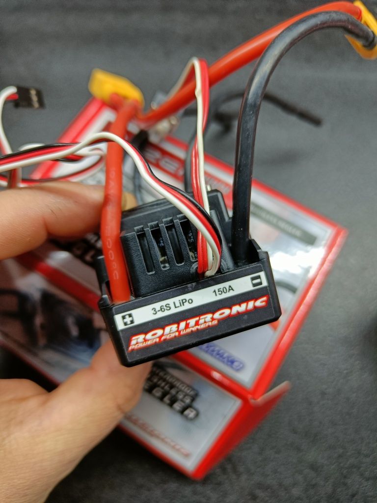 ESC Regulator Robitronic/ HobbyWing 150A do Traxxas, Arrma, Hpi, Reely