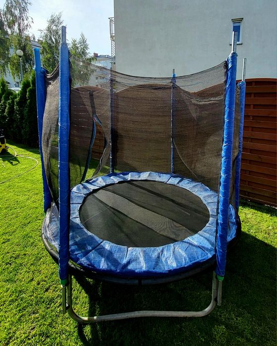 Trampolina ogrodowa 6ft/183cm z siatką wewnętrzną