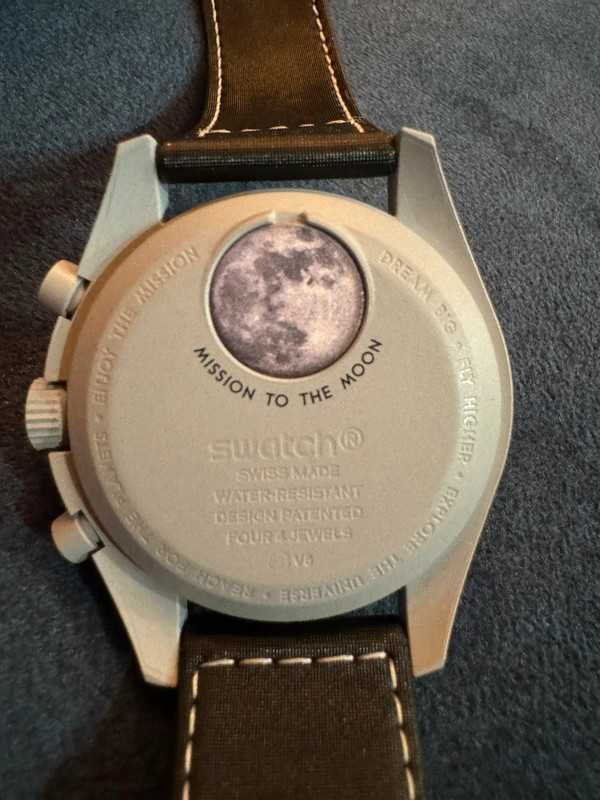 Swatch x Omega Bioceramic Moonswatch Mission To Earthphase