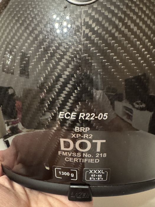 Kask na quada/ crossa BRP XXXL carbon