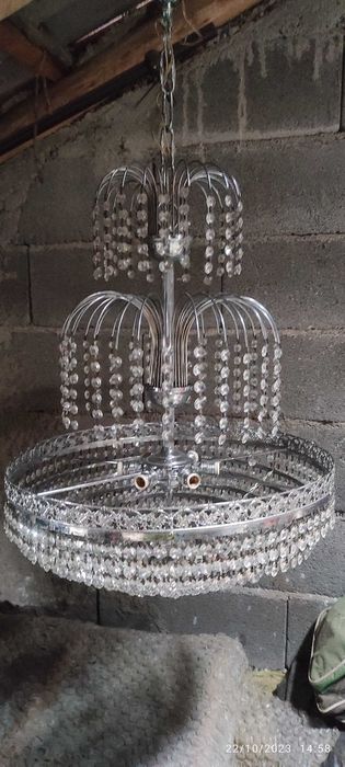 Candeeiro cristais