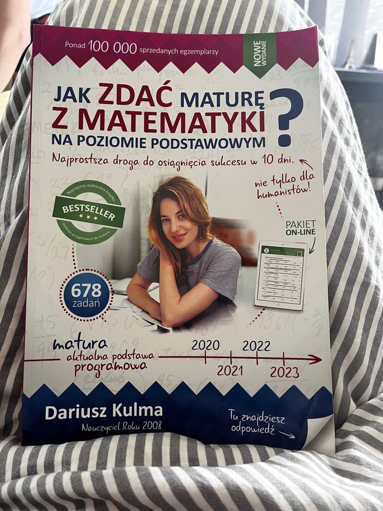 Książka do nauki matematyki MATURA