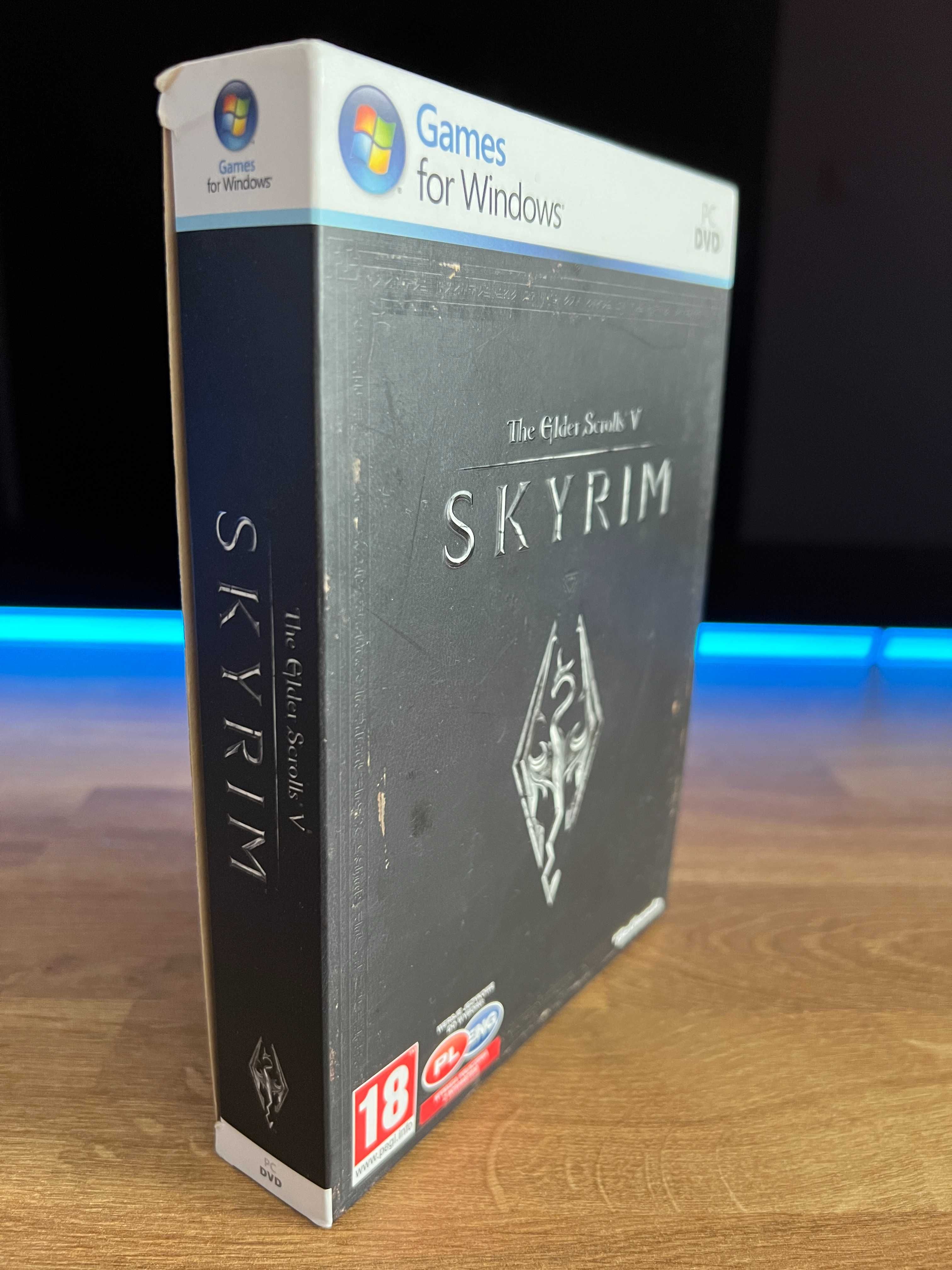 TES V Skyrim gra (PC PL 2011) slipcase premierowe kompletne wydanie