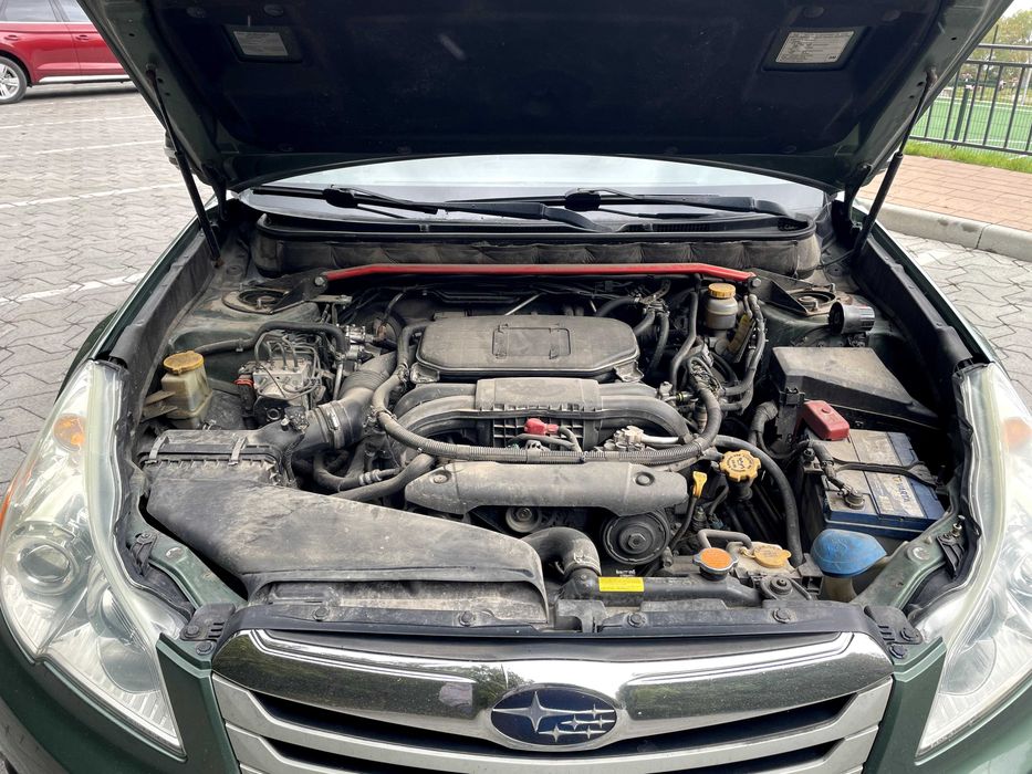 Subaru Outback 2010 США EJ253 CarPlay Автозапуск ГБО