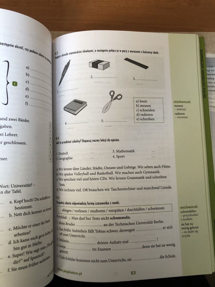 Niemiecki nie gryzie książka podręcznik do nauki