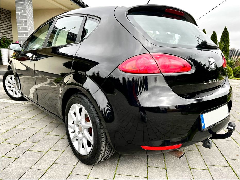 Piękny SEAT LEON 1.6! SEKWENCYJNY GAZ, klimatyzacja!