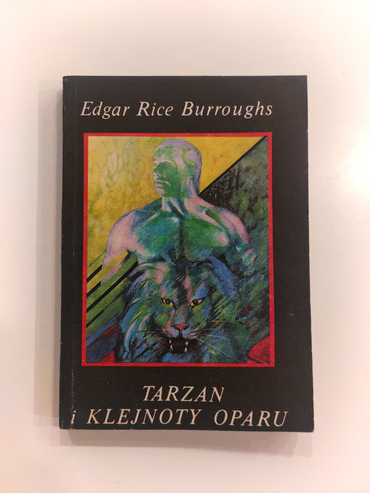 Edgar Rice Burroughs "Tarzan i klejnoty oparu"  książka