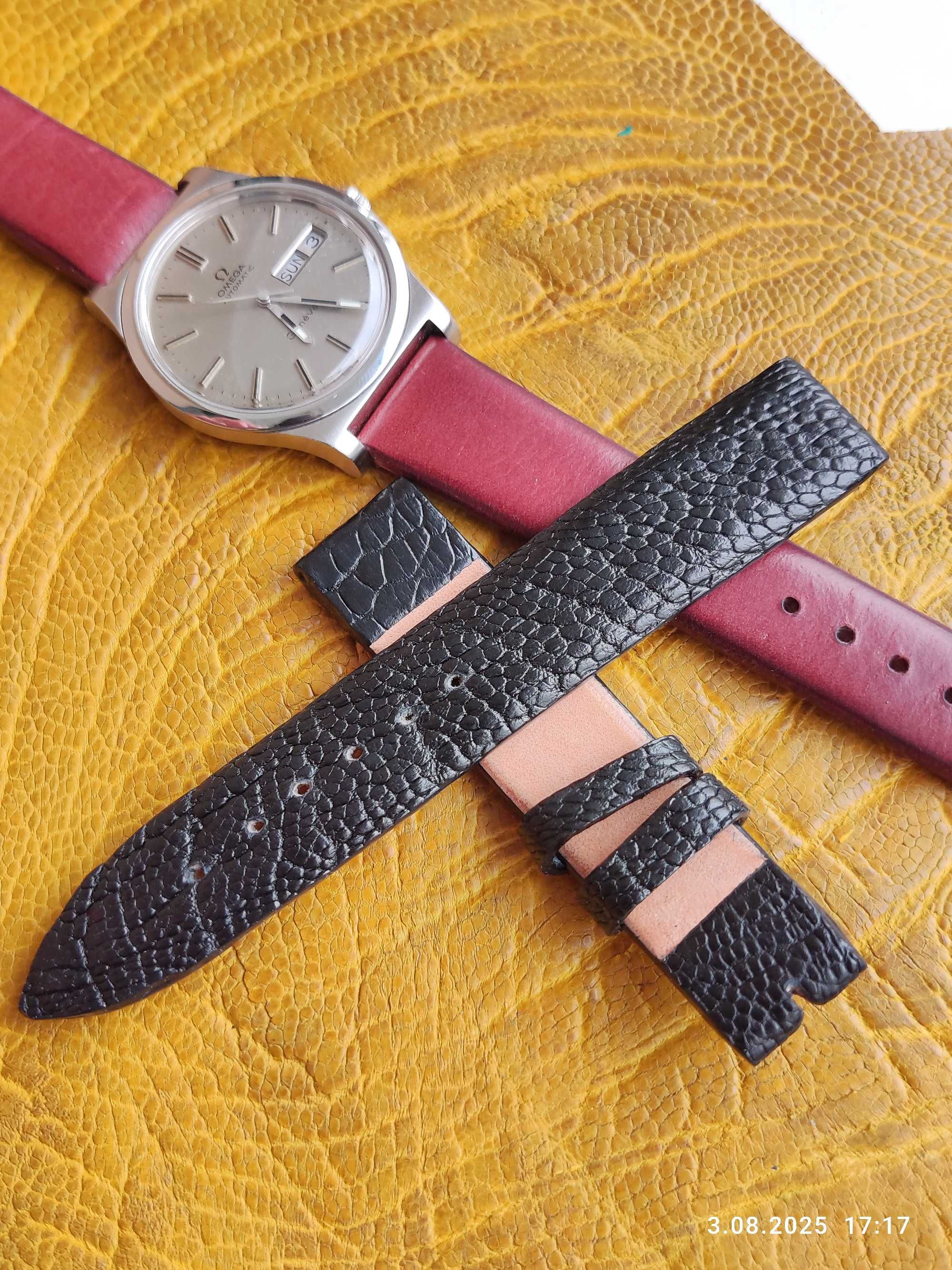 Zegarek Omega Geneve 166.0169 vintage automat pasek handmade do wyboru