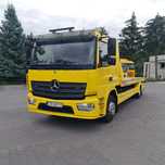 Pomoc Drogowa Holownik mercedes Atego widły 4t