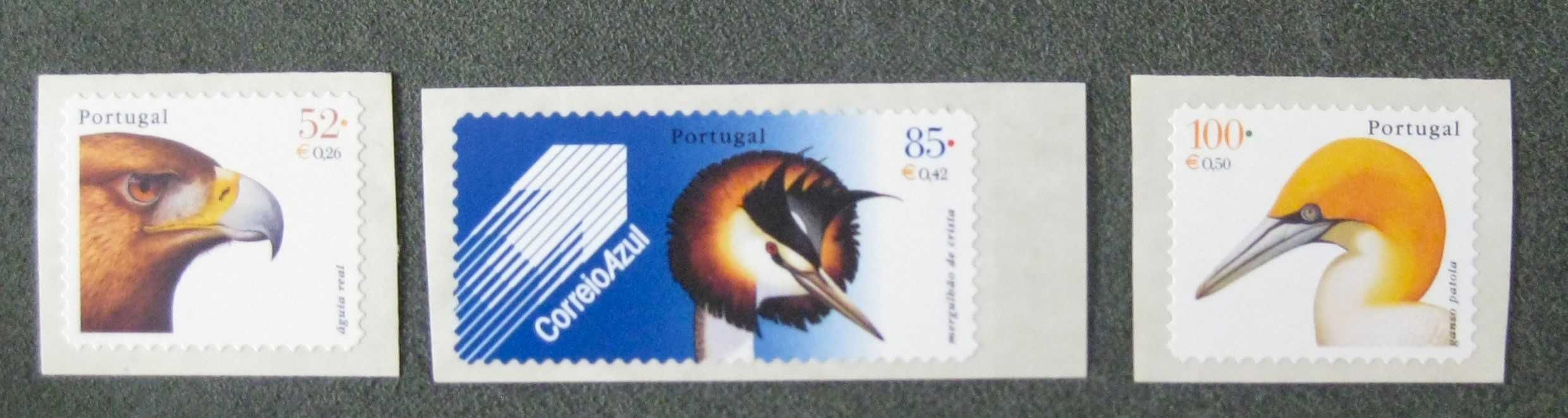 Selos Autoadesivos nº 2677/9 - Aves de Portugal (1º grupo)