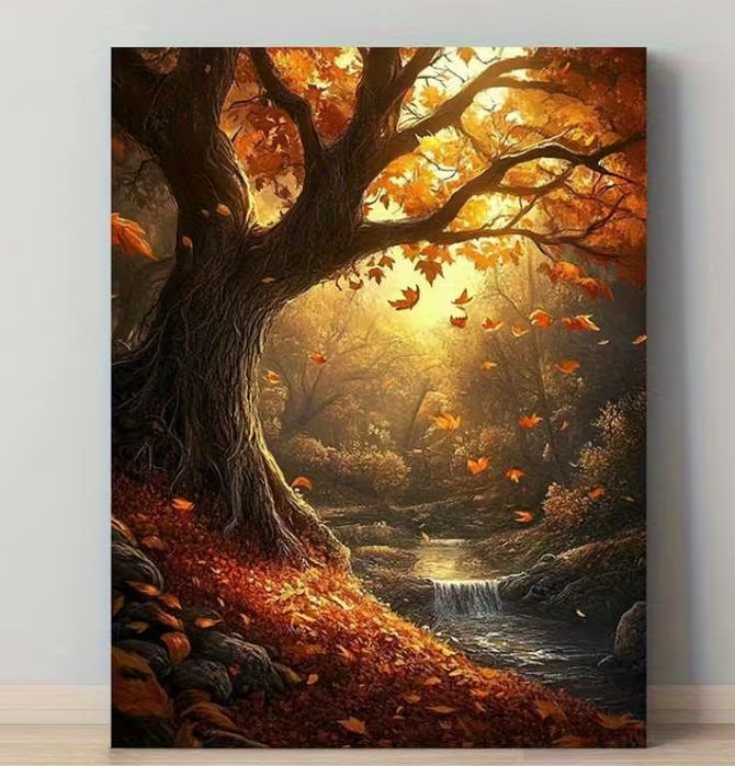 Obraz na płótnie - drzewo