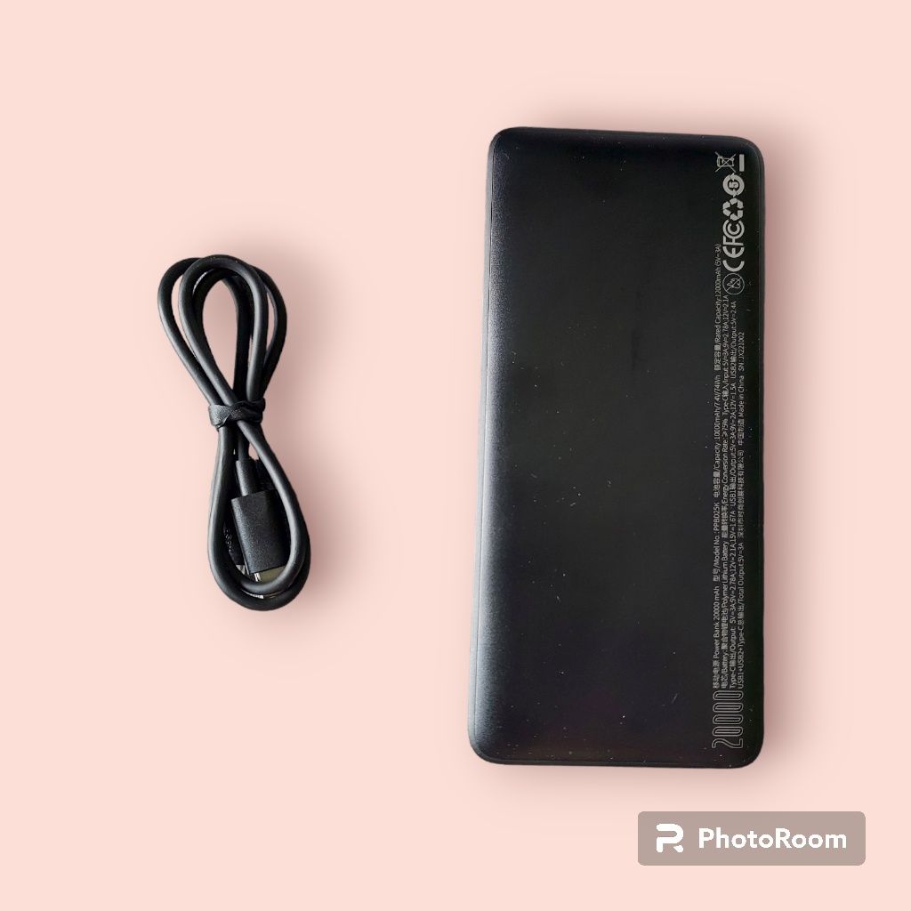 Оригінал Baseus Power Bank 20000mAh Bipow Display 25W павербанк