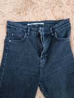 Jeansy czarne Zara