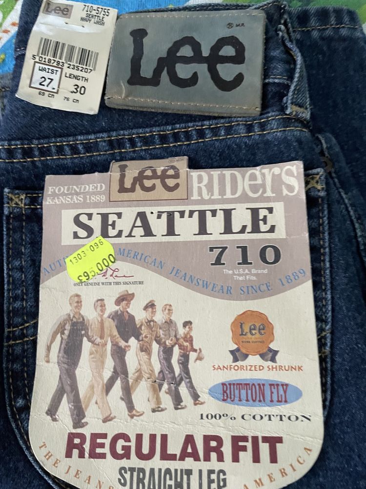 Джинсы Lee Riders Seattle(винтаж)