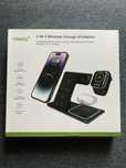 Carregador sem fios 3 em 1 - Telemóvel, Smart Watch, Headphones