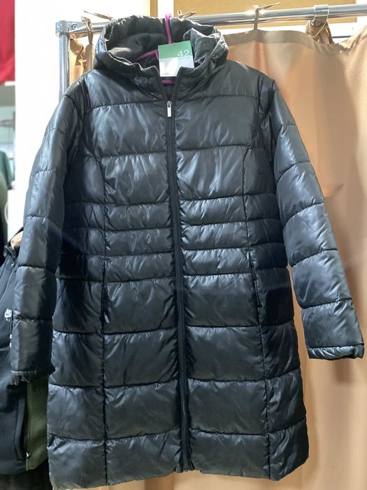 Новая черная стильная зимняя куртка нова курточка зимова зима пуховик