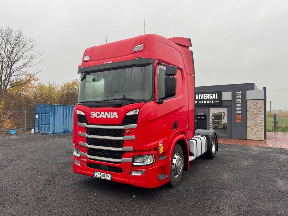 Scania R500 / Automat / Euro 6 / Klima Postojowa / Retarder / Przod Poduszki / Super Stan / z Francji