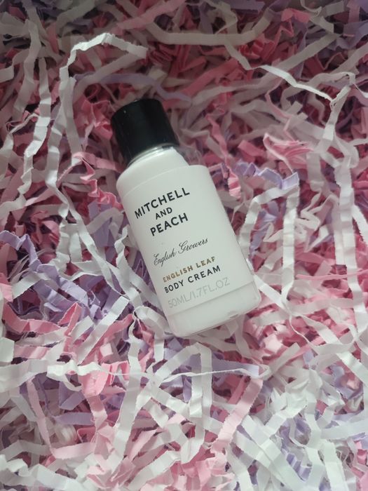 Mitchell and peach body cream